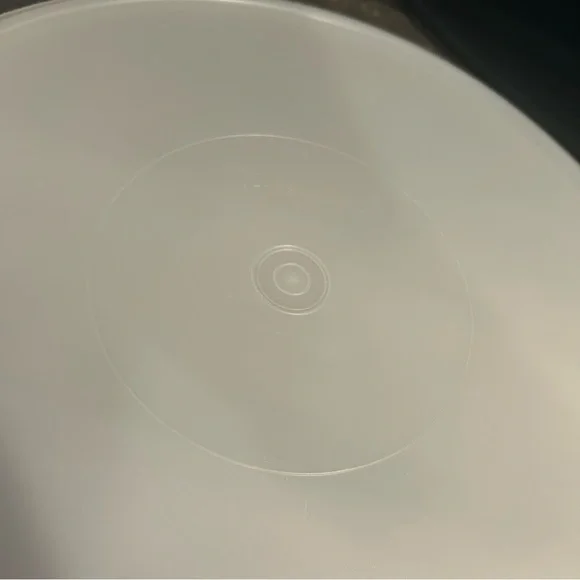 Vintage Tupperware 405-9 White Party Susan Divided Relish Tray with Lid 224-1 - Picture 3 of 5